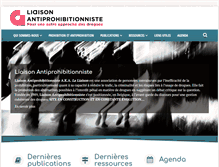 Tablet Screenshot of laliaison.org